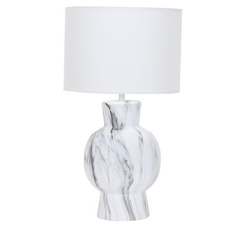 Karina Table Lamp - Light Stone