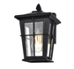 Eden Exterior Wall Light - Black