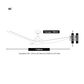 Raven RWS 46 DC Ceiling Fan - White