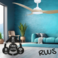 Raven RWS 46 DC Ceiling Fan - Oak