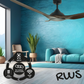 Raven RWS 52 DC Ceiling Fan - Walnut