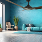 Raven RWS 64 DC Ceiling Fan - Walnut