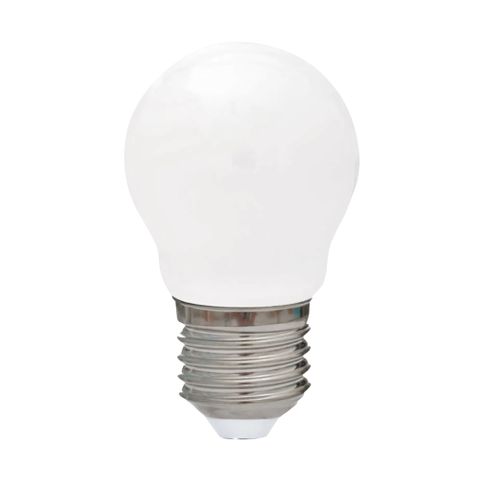 Fancy Round P45 4w LED Filament - Frost - Dim -  E27 - 6000K
