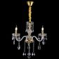 Bromley Crystal Chandelier - 3 Light