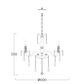 Bromley Crystal Chandelier - 3 Light