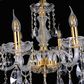 Bromley Crystal Chandelier  - 6 Light
