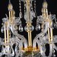 Bromley Crystal Chandelier  - 8-4 Light