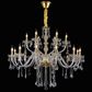 Bromley Crystal Chandelier  - 12-6 Light