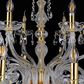 Bromley Crystal Chandelier  - 12-6 Light