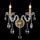 Bromley Crystal Wall Light - 2 Light