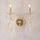 Bromley Crystal Wall Light - 2 Light