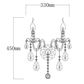 Bromley Crystal Wall Light - 2 Light