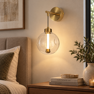 Meteor 1 Wall Light - Gold