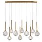 Meteor 10 Light Pendant - Bar