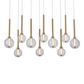 Meteor 10 Light Pendant - Bar