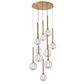 Meteor 10 Light Pendant - Round