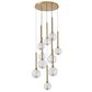 Meteor 10 Light Pendant - Round