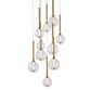 Meteor 10 Light Pendant - Round