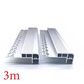 VCB021 Step Thread Aluminium Profile with Diffuser - 3m