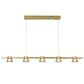 Rocket 1200 Bar Pendant - Gold
