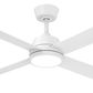 Bronco 52 DC Ceiling Fan - White with Light