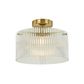 Medici 300mm Round Glass CTC - Gold