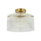 Medici 300mm Round Glass CTC - Gold