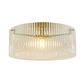 Medici 400mm Round Glass CTC - Gold