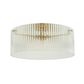 Medici 400mm Round Glass CTC - Gold
