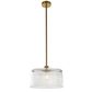 Medici 300mm Round Glass Pendant - Gold