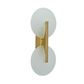 Noble Glass Wall Light - Gold