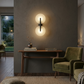 Noble Glass Wall Light - Black