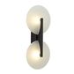 Noble Glass Wall Light - Black