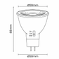 Pluto N6 6w LED Lamp - MR16- TC