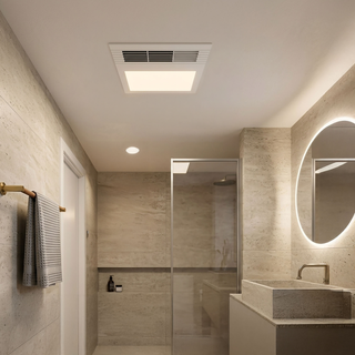 Extract Prime Mini EC 4in1 Bathroom Heater, Light and Exhaust - White