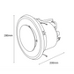 Extract Halo EC 240 Exhaust Fan - White
