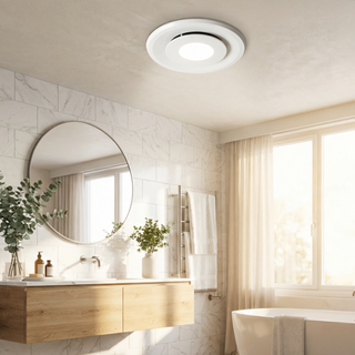 Extract Halo EC 290 Exhaust Fan with Light - White