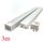 VC1710A IP65 Square Aluminium Profile with Diffuser - 3m - White