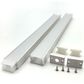 VC1710A IP65 Square Aluminium Profile with Diffuser - 3m - White