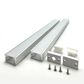 VC1710A IP65 Square Aluminium Profile with Diffuser - 3m - White
