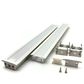 VC1710B IP65 Square Winged Aluminium Profile with Diffuser - 3m - Silver
