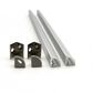 VC1010T Corner Aluminium Profile with Diffuser - 3m - Silver