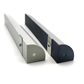 VC3030T Corner Aluminium Profile with Diffuser - 3m - Black