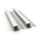 VCB028 Plasterboard Square Aluminium Profile with Diffuser - 3m