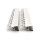 VCB028 Plasterboard Square Aluminium Profile with Diffuser - 3m