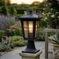 Eden Exterior Pillar Mount - Black