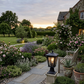 Eden Exterior Pillar Mount - Black