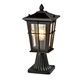 Eden Exterior Pillar Mount - Black