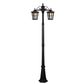 Eden Exterior Twin Head Post Light - 2100mm
