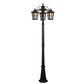Eden Exterior Tripple Head Post Light - 2100mm